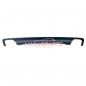 Preview: Upgrade Sport Design Heck Diffusor passend für BMW 5er F10 / F11 Limousine / Touring 09-16 Matt schwarz