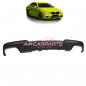 Preview: Upgrade Sport Design Heck Diffusor passend für BMW 5er F10 / F11 Limousine / Touring 09-16 Matt schwarz