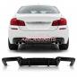 Preview: Upgrade Sport Design Heck Diffusor passend für BMW 5er F10 / F11 Limousine / Touring 09-16 Hochglanz schwarz
