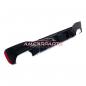 Preview: Upgrade Sport Design Heck Diffusor passend für BMW 5er G30 / G31 Limousine / Touring 16-23 Hochglanz schwarz