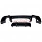 Preview: Upgrade Sport Design Heck Diffusor passend für BMW 3er E92 / E93 Coupe / Cabrio 06-13 Hochglanz schwarz