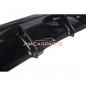 Preview: Upgrade Sport Design Heck Diffusor passend für BMW 3er E90 / E91 Limousine / Touring 05-11 Hochglanz schwarz