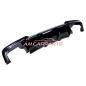 Preview: Upgrade Sport Design Heck Diffusor passend für BMW 5er F10 / F11 Limousine / Touring 09-16 Hochglanz schwarz