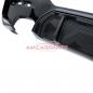 Preview: Upgrade Sport Design Heck Diffusor passend für BMW 1er F20 / F21 Facelift 15-19 Carbon-Optik / Hochglanz schwarz