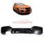 Preview: Upgrade Sport Design Heck Diffusor passend für BMW 1er F20 / F21 Facelift 15-19 Matt schwarz