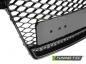 Preview: Upgrade Design Sportgrill / Kühlergrill für Audi TT 8J Coupe/Roadster 06-14 Hochglanz schwarz in Wabenoptik