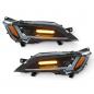 Preview: VOLL LED Upgrade Design Scheinwerfer Set passend für Fiat Ducato 14+ schwarz mit Begrüßungsfunktion + dyn. LED Blinker (für werks. LED TFL)