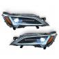 Preview: VOLL LED Upgrade Design Scheinwerfer Set passend für Fiat Ducato 14+ schwarz mit Begrüßungsfunktion + dyn. LED Blinker (für werks. LED TFL)