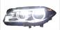 Preview: VOLL LED Angel Eyes Scheinwerfer Set für BMW 5er F10/F11 10-13 schwarz