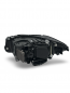Preview: VOLL LED Angel Eyes Scheinwerfer Set für BMW 5er F10/F11 LCI (Facelift) 13-16 schwarz