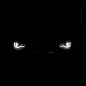 Preview: VOLL LED Tagfahrlicht Angel Eyes Scheinwerfer für BMW 1er F20/F21 11-15 schwarz mit dyn. Blinker