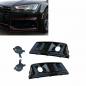 Preview: Upgrade Design Nebelscheinwerfer+Gitter Set für Audi A4 B9 16-19 Hochglanz schwarz
