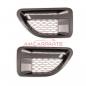 Preview: Upgrade Lufteinlass / Kotflügel-Blenden Set für Land Rover Range Rover Sport 1 Vor-Facelift 05-09 grau/silber