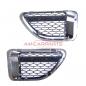 Preview: Upgrade Lufteinlass / Kotflügel-Blenden Set für Land Rover Range Rover Sport 1 Vor-Facelift 05-09 schwarz/chrom