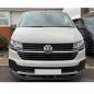 Preview: "Upgrade-Bus" Frontspoiler / Lippe für VW T6.1 Transporter / Caravelle / Multivan 19-23 Hochglanz schwarz mit ABE