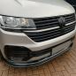 Preview: "Upgrade-Bus" Frontspoiler / Lippe V4 für VW T6.1 Transporter / Caravelle / Multivan 19-23 Hochglanz schwarz mit ABE