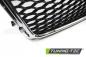 Preview: Upgrade Sportgrill / Kühlergrill für Audi A4 B8 (8K) 08-11 chrom in Wabendesign