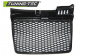 Preview: Upgrade Sportgrill / Kühlergrill für Audi A4 B7 (8E) 04-08 matt schwarz in Wabendesign