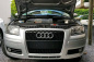 Preview: Upgrade Sportgrill / Kühlergrill für Audi A3 8P 04-08 matt silber in Wabendesign