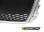 Preview: Upgrade Sportgrill / Kühlergrill für Audi A3 8P Facelift 08-12 matt Silber in Wabendesign