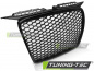 Preview: Upgrade Sportgrill / Kühlergrill für Audi A3 8P 05-08 Hochglanz schwarz in Wabendesign