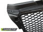 Preview: Upgrade Sportgrill / Kühlergrill für Audi A3 8P Facelift 08-12 Hochglanz schwarz in Wabendesign