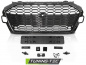 Preview: Upgrade Sportgrill / Kühlergrill für Audi A4 B9 (8W) ab 2019 (Facelift) Hochglanz schwarz in Wabendesign mit PDC