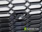 Preview: Upgrade Sportgrill / Kühlergrill für Audi A4 B9 (8W) ab 2019 (Facelift) Hochglanz schwarz in Wabendesign mit PDC
