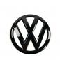 Preview: Upgrade Design Original VW Logo / Emblem Vorn für Volkswagen T6 15-19 und T6.1 ab 2019 Hochglanz schwarz