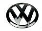 Preview: Upgrade Design Original VW Logo / Emblem Set (vorn+Hinten) für Volkswagen T6 15-19 und T6.1 ab 2019 Hochglanz schwarz