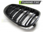 Preview: Upgrade Sportgrill Nieren für BMW 5er E60/E61 03-10 Hochglanz schwarz