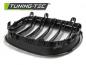 Preview: Upgrade Sportgrill Nieren für BMW 5er E60/E61 03-10 Hochglanz schwarz