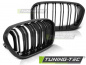 Preview: Upgrade Sportgrill Nieren für BMW 1er F20/F21 Facelift 15-18 Hochglanz schwarz in Doppelsteg Design