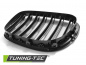 Preview: Upgrade Sportgrill Nieren für BMW 7er F01 09-15 Hochglanz schwarz in Doppelsteg Design