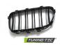 Preview: Upgrade Sportgrill Nieren für BMW 5er F10/F11 Limousine/Touring 10-16 chrom/Hochglanz schwarz in Doppelsteg Design