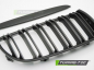 Preview: Upgrade Doppelsteg Sportgrill Nieren für BMW 3er E90/91 05-08 schwarz matt
