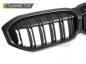 Preview: Upgrade Sportgrill Nieren für BMW 3er G20/G21 LCI 22+ matt schwarz in Doppelsteg