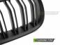 Preview: Upgrade Doppelsteg Design Sportgrill Nieren für BMW 3er E92/E93 Coupe/Cabrio 07-10 matt schwarz