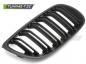 Preview: Upgrade Doppelsteg Design Sportgrill Nieren für BMW 3er E92/E93 Coupe/Cabrio 07-10 matt schwarz