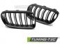 Preview: Upgrade Doppelsteg Design Sportgrill Nieren für BMW 3er E92/E93 LCI Coupe/Cabrio 10-13 Hochglanz schwarz