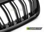 Preview: Upgrade Doppelsteg Design Sportgrill Nieren für BMW 3er E92/E93 LCI Coupe/Cabrio 10-13 Hochglanz schwarz