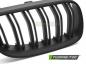 Preview: Upgrade Doppelsteg Design Sportgrill Nieren für BMW 3er E92/E93 LCI Coupe/Cabrio 10-13 matt schwarz