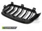Preview: Upgrade Sportgrill Doppelsteg Nieren für BMW 3er F30/F31 Limousine/Touring 11-18 Hochglanz schwarz