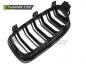 Preview: Upgrade Sportgrill Nieren für BMW 3er F30/F31 Limousine/Touring 11-18 matt schwarz in Doppelsteg Design