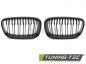 Preview: Upgrade Sportgrill / Kühlergrill Nieren für BMW 1er F20/F21 11-14 schwarz matt in Doppelsteg Design