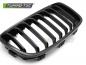Preview: Upgrade Sportgrill / Kühlergrill Nieren für BMW 1er F20/F21 11-14 Hochglanz schwarz