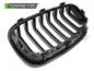 Preview: Upgrade Sportgrill / Kühlergrill Nieren für BMW 1er F20/F21 11-14 Hochglanz schwarz