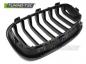 Preview: Upgrade Sportgrill / Kühlergrill Nieren für BMW 1er F20/F21 11-14 matt schwarz