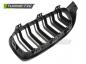 Preview: Upgrade Sportgrill Nieren für BMW 4er F32/F33/F36  13-19 matt schwarz in Doppelsteg Design