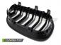 Preview: Upgrade Doppelsteg Sportgrill Nieren für BMW 5er E60/E61 03-10 Hochglanz schwarz